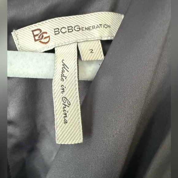 BCBG Gray Embellished Cocktail Dress - Size 2 - Picture 4 of 6